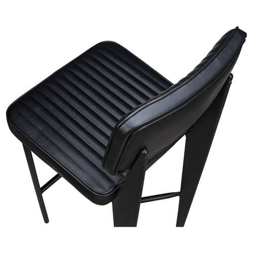 Leeds Padded Metal Bar Stool