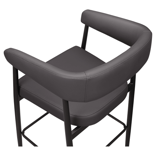 Mika Metal Bar Stool with Arms