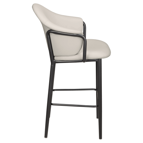 Kova Metal Bar Stool with Arms