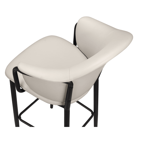 Kova Metal Bar Stool with Arms