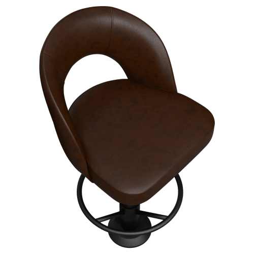 Premium Yali Bucket Swivel Bolt Down Bar Stool