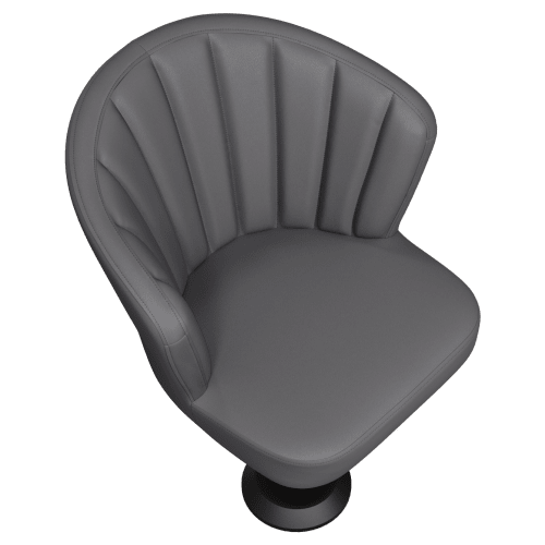 Premium Aria Bucket Swivel Bolt Down Chair