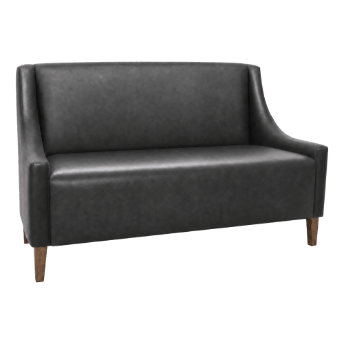 Torqela Plain Back Lounge Booth with Arms