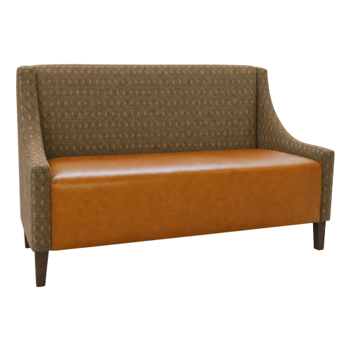Torqela Plain Back Lounge Booth with Arms