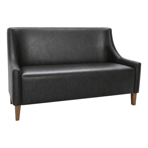 Torqela Plain Back Lounge Booth with Arms