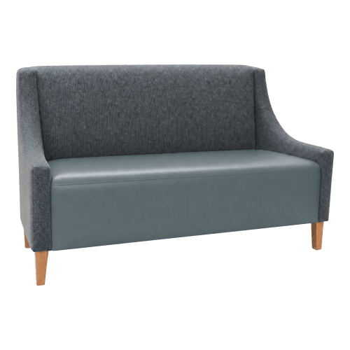 Torqela Plain Back Lounge Booth with Arms