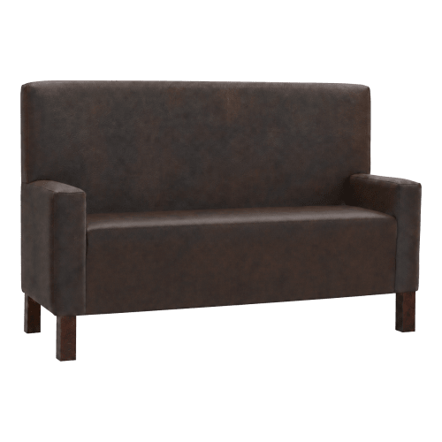 Tavqora Plain Back Lounge Booth with Arms