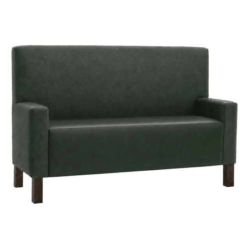 Tavqora Plain Back Lounge Booth with Arms