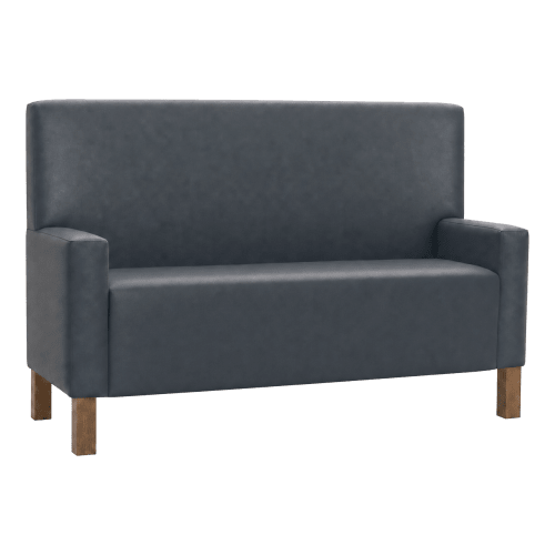 Tavqora Plain Back Lounge Booth with Arms