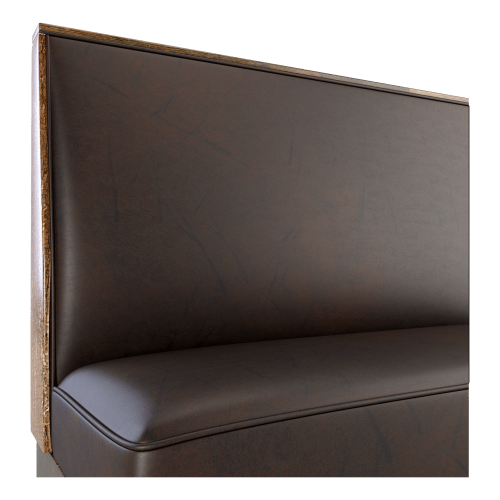 SH Reclaimed Style Plain Back Booth