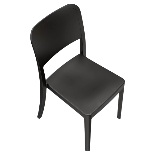 Parker Solid Back Outdoor Resin Chair