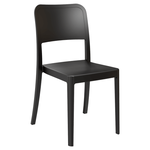 Parker Solid Back Outdoor Resin Chair