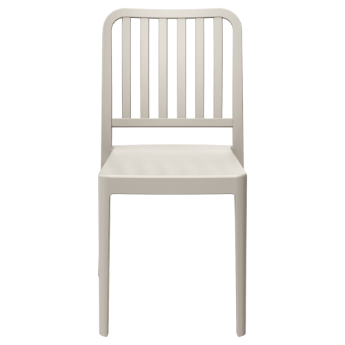 Miles Slat Back Outdoor Resin Chair