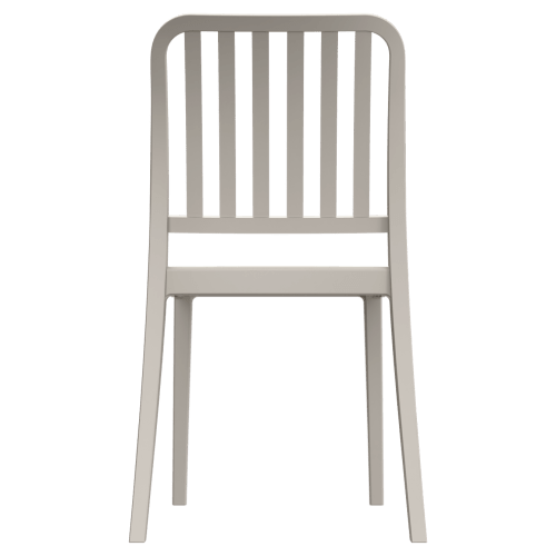 Miles Slat Back Outdoor Resin Chair