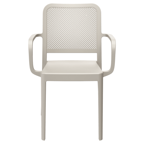 Rowan Perforated Outdoor Resin Armchair