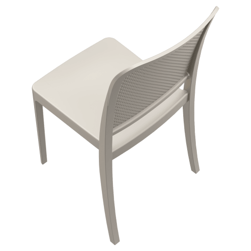 Rowan Perforated Outdoor Resin Chair