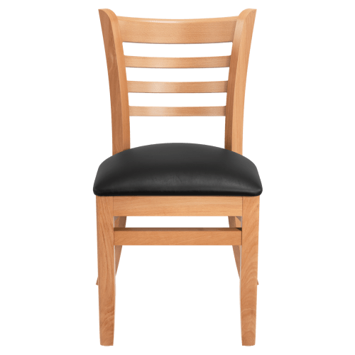 Premium US Made Ladder Back Wood Restaurant Chair