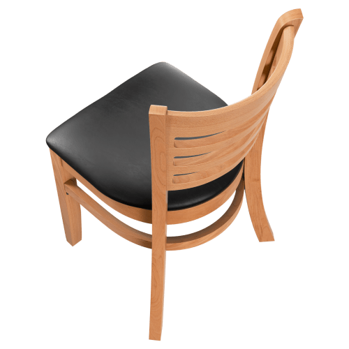 Premium US Made Ladder Back Wood Restaurant Chair