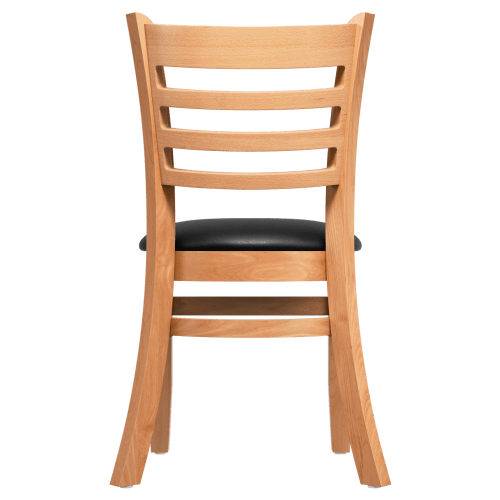 Premium US Made Ladder Back Wood Restaurant Chair