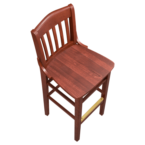 Premium US Made School House Wood Bar Stool