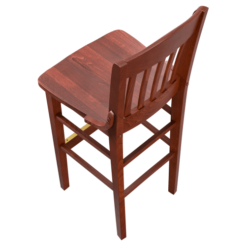 Premium US Made School House Wood Bar Stool