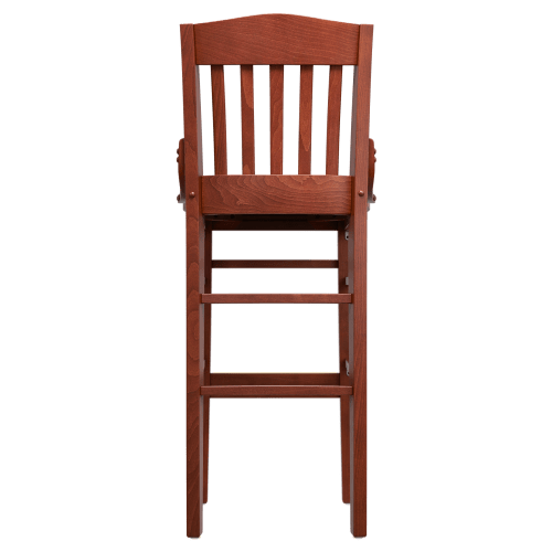 Premium US Made School House Wood Bar Stool