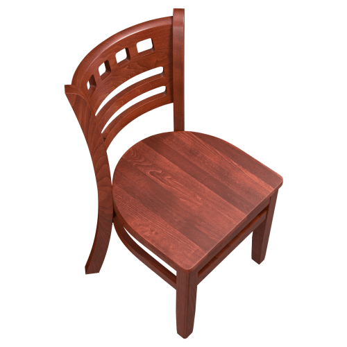 Premium US Made American Back Wood Restaurant Chair