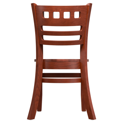 Premium US Made American Back Wood Restaurant Chair