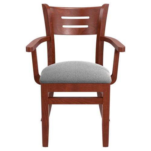 Premium US Made Henry Wood Chair with Arms