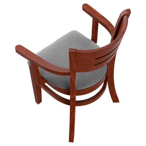 Premium US Made Henry Wood Chair with Arms