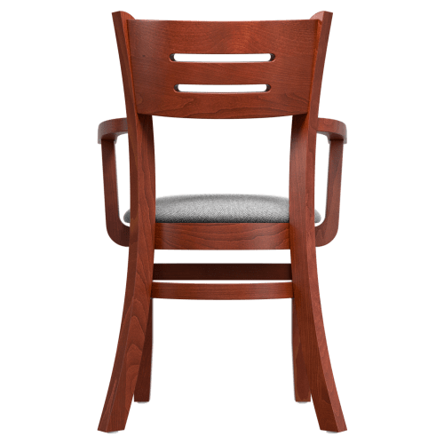 Premium US Made Henry Wood Chair with Arms