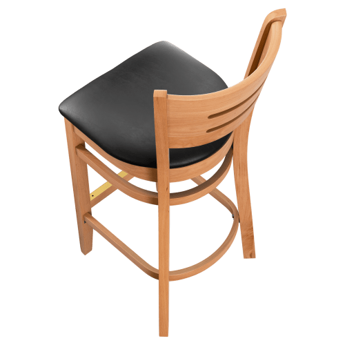Premium US Made Henry Wood Bar Stool