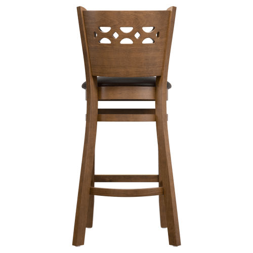 Premium US Made Leonardo Wood Bar Stool
