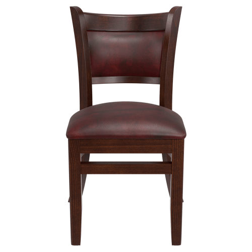 Premium Padded Back Wood Chair