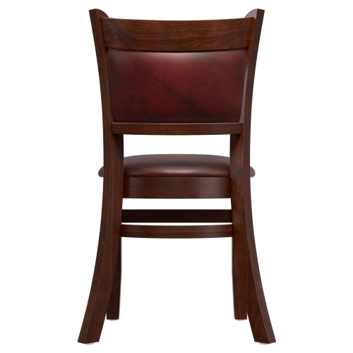 Premium Padded Back Wood Chair