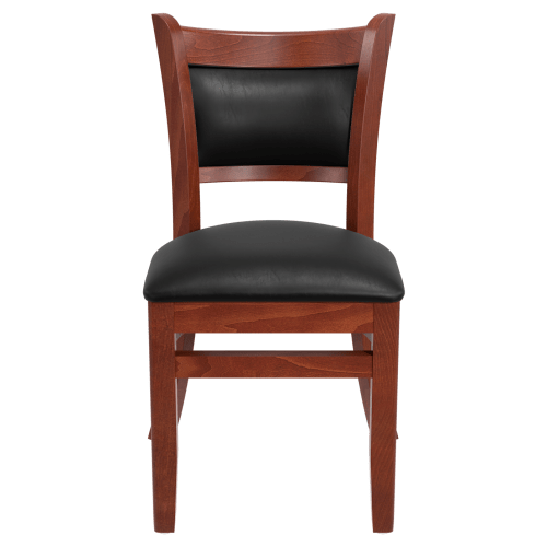 Premium Padded Back Wood Chair