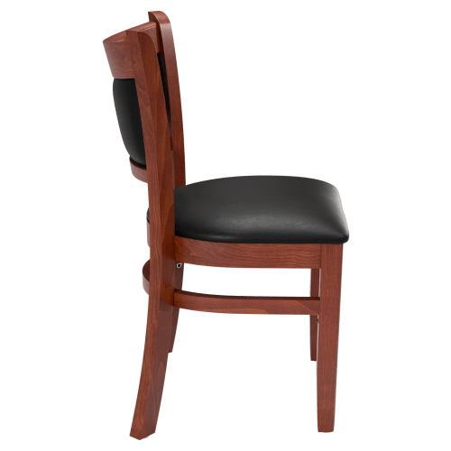 Premium Padded Back Wood Chair