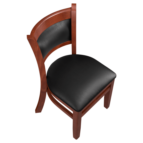 Premium Padded Back Wood Chair