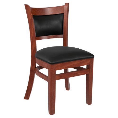 Premium Padded Back Wood Chair