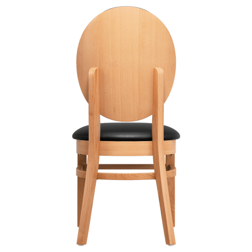 Premium Lorenzo Wood Chair with Padded Back