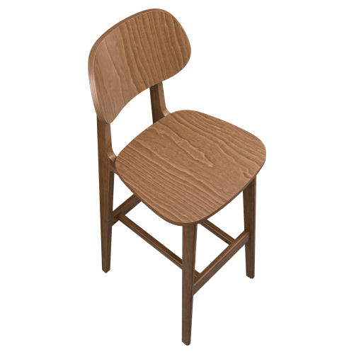 Gisselle Wood Bar Stool