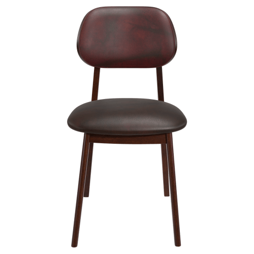 Gisselle Wood Chair with Padded Back