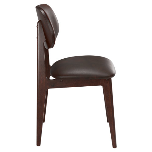 Gisselle Wood Chair with Padded Back