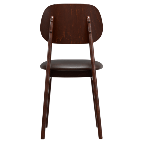 Gisselle Wood Chair with Padded Back