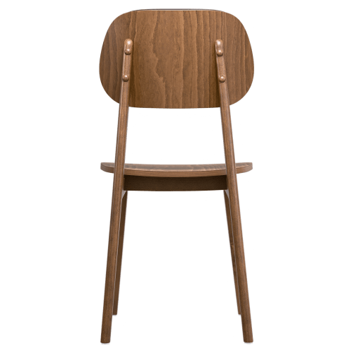 Gisselle Wood Chair with Padded Back