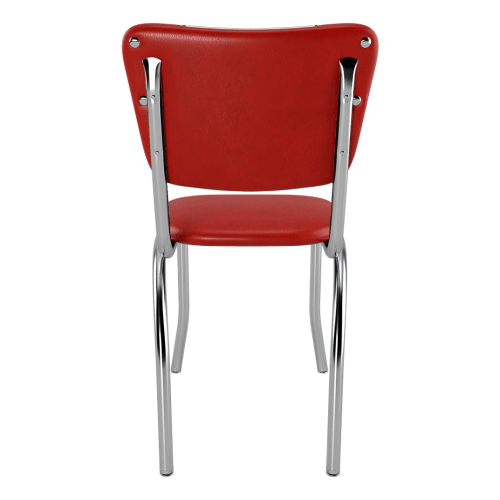 V Shape Metal Diner Chair
