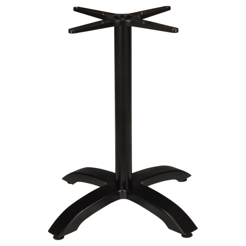 Black Aluminum Table Base (Standard Height)