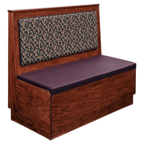 Wood Platform Booth