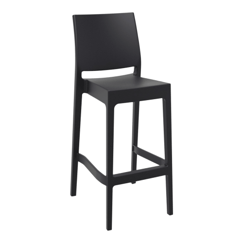 Kyra Commercial Outdoor Resin Bar Stool