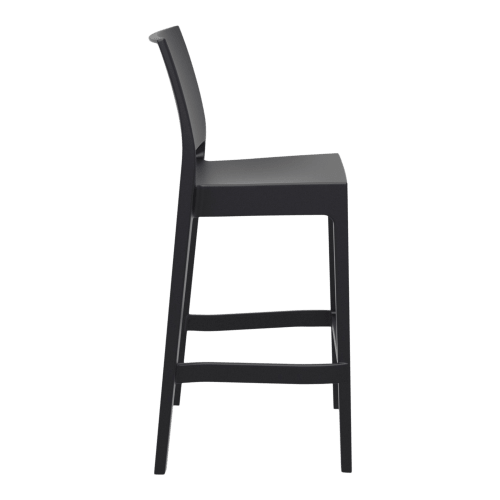 Kyra Commercial Outdoor Resin Bar Stool